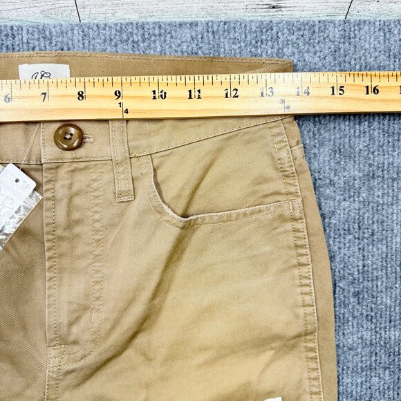 J.Crew Womens Patchwork Vintage Straight Chino Pants Size 25 NEW - Picture 10 of 14